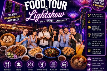 Best valued combo 2-IN-1: Eat By Day, Shows By Nights (8hrs)