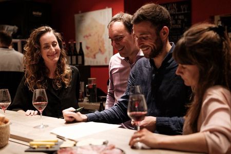 Wine and cheese tasting at Latin Quarter