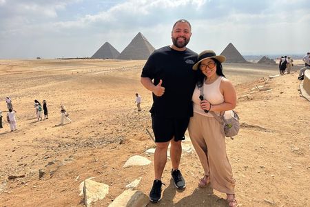 Cairo Pyramids Tour: Giza, Sphinx, Saqqara, Memphis & Dahshur