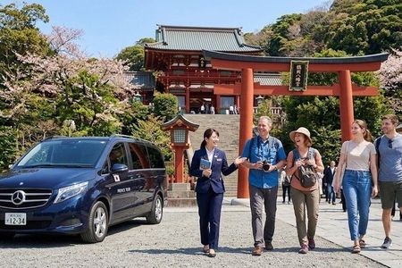 Kamakura Full Day Tour with Licensed Guide and Vehicle