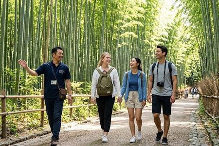 Kyoto Arashiyama & Sagano Bamboo Private Tour with Government-Licensed Guide