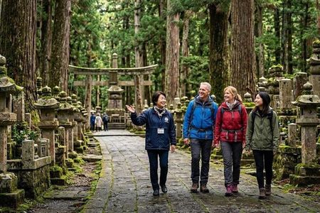 Mt. Koya Sacred Full-Day Private Tour (Osaka departure) with Licensed Guide