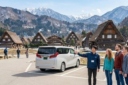 Shirakawa-go & Takayama by Car from Kanazawa, Licensed Guide
