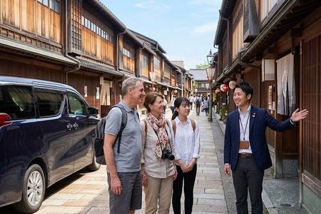 Kanazawa 6hr Full Day Tour with Licensed Guide and Vehicle
