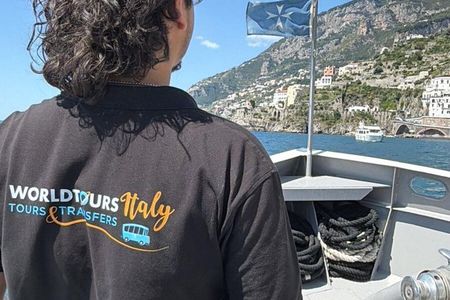 Sorrento, Positano & Amalfi Bus Tour & Boat from Naples
