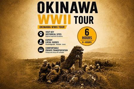 Okinawa Private Tour — Battle of Okinawa 1–5 Guests (6h)