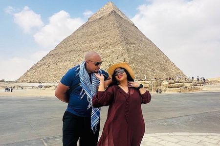 Giza Pyramids, Camel ride, Shopping with ATV Quad bike