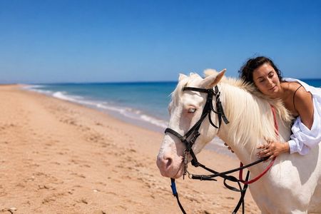 Nabq Beach Horse Riding with Stunning Red Sea Views
