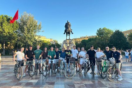 Tirana Guided Private E-Bike Tour