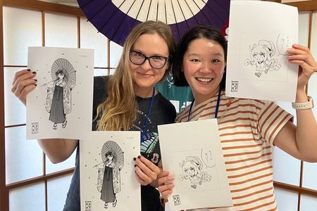Manga Artist Experience with Professional Guidance in Tokyo