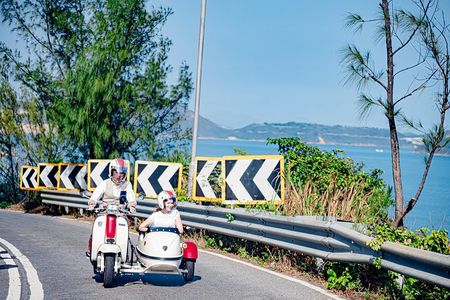 Hong Kong Southside Sidecar Adventure and Repulse Bay Walk