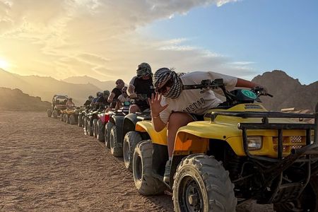 Quad & Buggy Safari Sharm Small Groups, with Beduin Dinner & Show