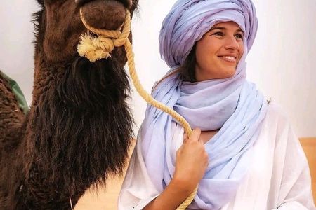 Erg Chebbi Camel Trek. overnight at luxury camp