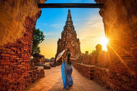 Bangkok: Ayutthaya UNESCO Temples, Thai Traditions & Boat.