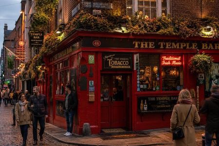 Dublin Private Walking Tour with Irish Coffee Experience