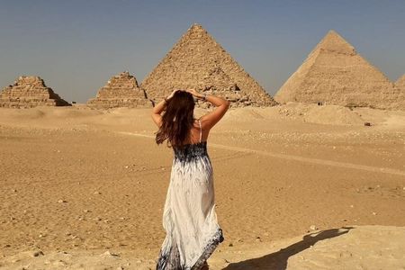 Private Giza Pyramids Tour Sphinx Camel ATV Inside Pyramid Lunch