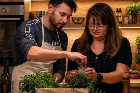 Cook Like a Greek in Athens Hands On Cooking Class with Wine