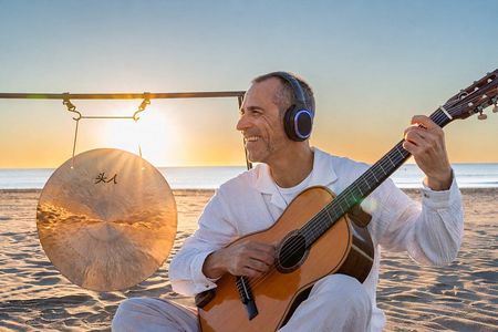 Sunrise & Sunset 432Hz Meditative Concert Handpan, Gong & Guitar