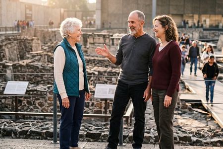 Private Family Cultural Walking Tour in Historic Mexico City