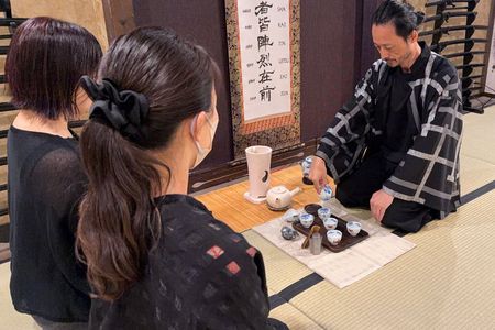 Japanese Green TEA 1-hour Experience Sencha and Gyokuro