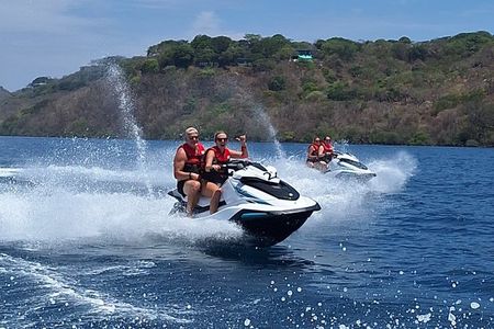 2 Hours Jet Ski Tour in Papagayo with Snorkel Caves Mangrove