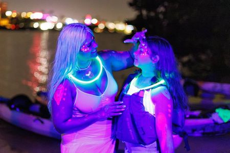 San Juan Music Glow Night Kayak & Amazing Views in Condado Lagoon