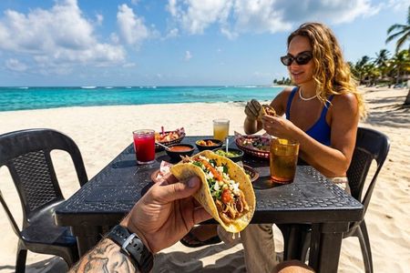 Beach Taco Tour with Tequila Tasting and Trasportation