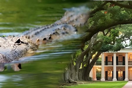 Swamp Boat and Plantation Tour with Shuttle from New Orleans
