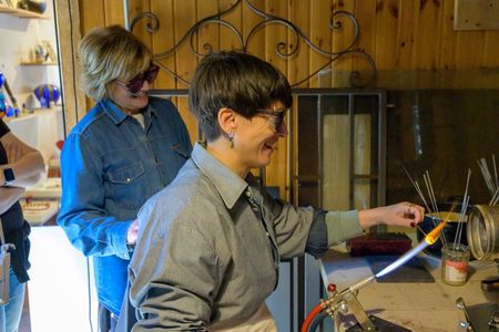 Glass Lampwork Workshop and Walking in Murano