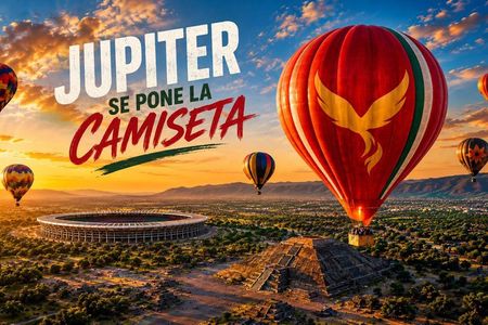 Hot Air Balloon Ride Over Teotihuacán Pyramids from Mexico City