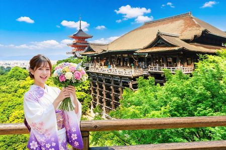 Kyoto & Uji: Full Day Sightseeing Tour from Osaka or Kyoto