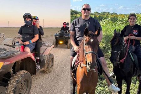 1 hour of ATV + 1 hour horse ride-- free videos and pictures