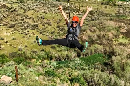 Zipline Adventure in the Snake River Canyon
