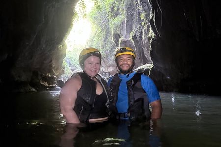 Private Caves & River Adventure at Charco Azul with food stop