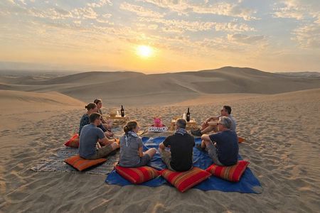 Premium Paracas & Huacachina Day Trip from Lima with Sunset Toast