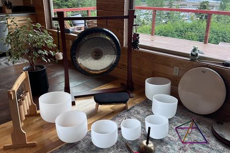 Hoonah Tour Sound Immersion With Tea To Relax On a View Deck