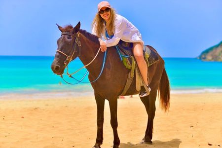 Caribbean Sunset Horseback Experience in Punta Cana