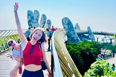 Early morning Ba Na Hills - Golden Hand Bridge - PRIVATE TOUR