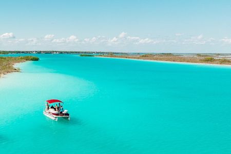 Bacalar Pontoon Boat Tour