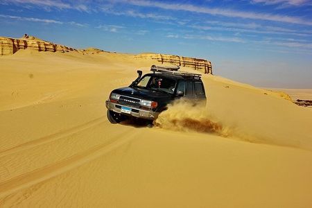 Fayoum Desert Escape Safari Sandboarding and Lunch