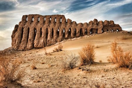 Daytrip from Khiva to the best 10 Fortresses and Akchakul Lake