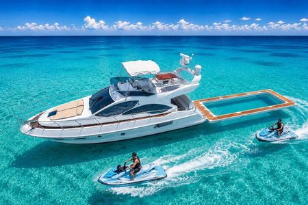 Private Luxury Yacht |+2 Jet Ski | + Swimming Pool | Yacht Rental