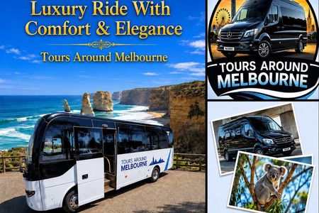 Great Ocean Road Reverse SUNRISE TOUR–SML GRP-LUX BUS Hotel Pikup