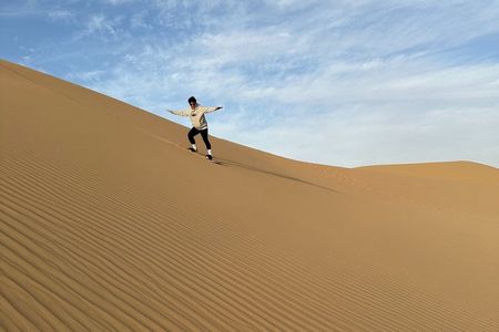 Abu Dhabi Morning Desert Safari with Camel Ride & Hotel Pickup
