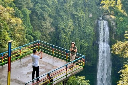 Jakarta to Bandung by Whoosh Train: Waterfall & Floating Market