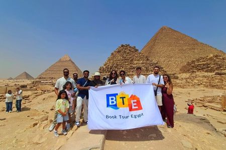 Hurghada Excursion : Grand Museum & Pyramids with Flight