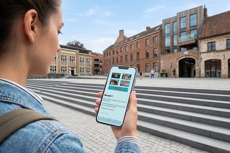 Self Guided Secrets of Kortrijk Exploration Game Tour
