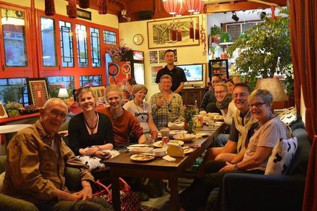 Beijing Dumpling&Mahjong Learning Class in Private Courtyard Cafe
