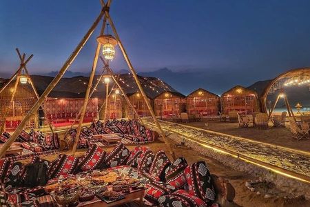 Cairo Bedouin Experience Dinner Show and Private Transfers