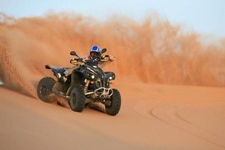 Doha Desert Safari: QuadBikes, DuneBashing, CamelRide & SandBoard